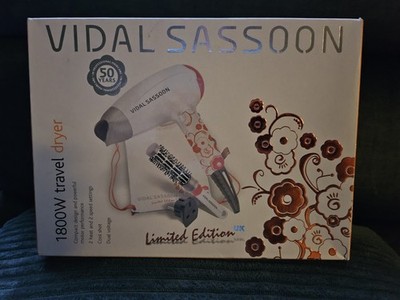 Vintage Vidal Sassoon Ltd Editition (UK) 1800W Reisefön