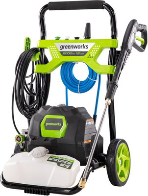 #ad Greenworks 2000 PSI 1.2 GPM Pressure Washer Open Frame GPW2003 GPW2003 $185.00