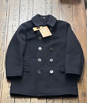 Buzz Rickson  Pea Coat - USN 1910's  Long NWTs Sz 46.  No Tariffs For US Buyers
