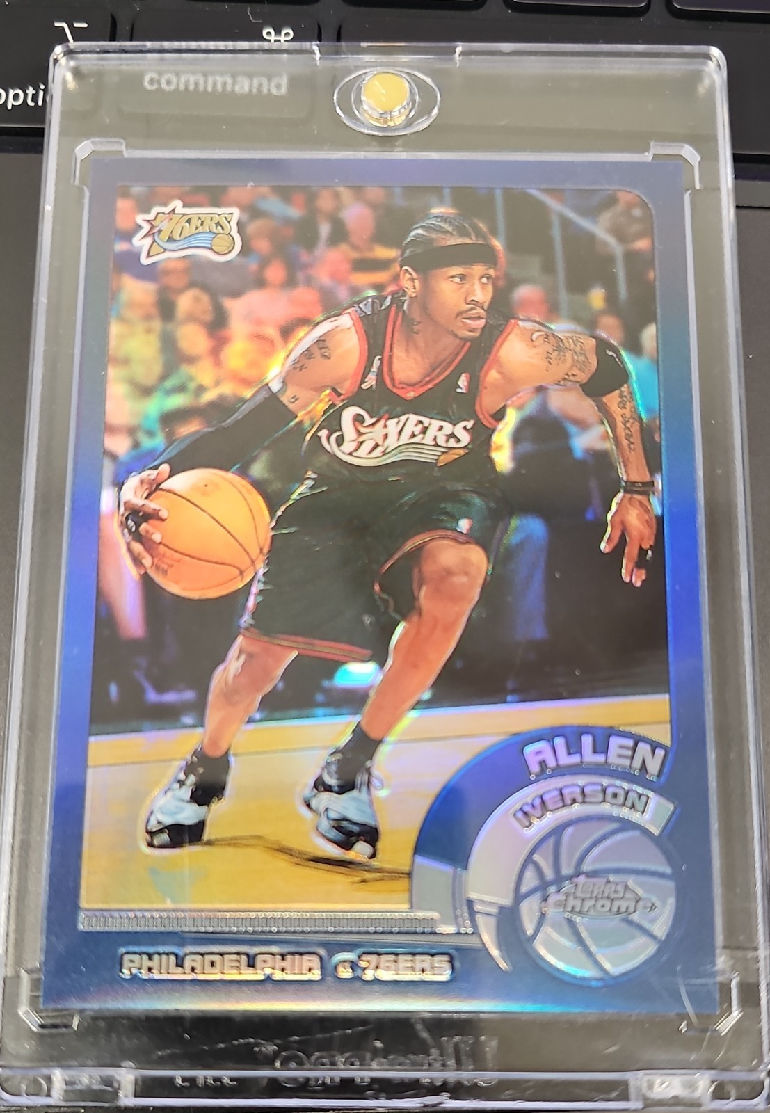 2002-03 Topps Chrome - Allen Iverson #3 Refractor