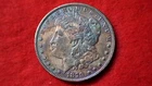 1879-S Morgan Silver Dollar US $1 90% silver coin Minted in San Francisco - A.U.