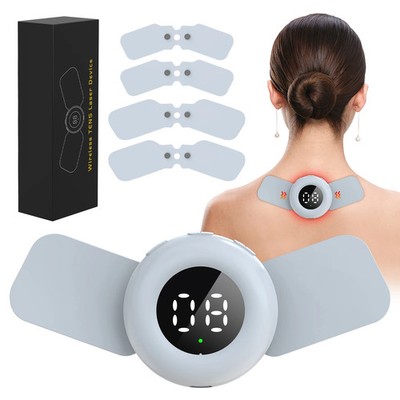 Digitales EMS TENS Gerät mit Nahinfrarot, USB-wiederaufladbar, Muskelstimulator