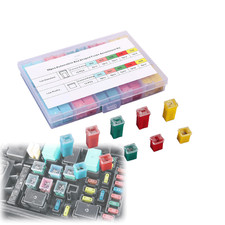 30Pcs Car Fuses Assortment Kit Tall/Standard and Low Profile Automotive Fuses