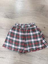 Girls Size 4 Gap Green And Red Plaid Skirt