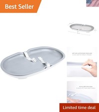 Lightweight Gray Baby Changing Pad - Safe, Comfortable, and Easy to Clean