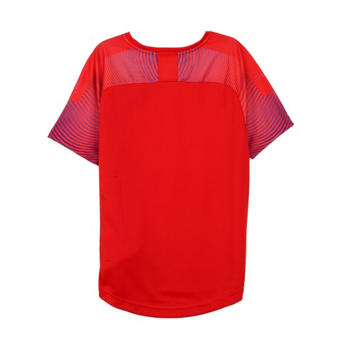 PUMA Cup V Neck Short Sleeve Soccer Jersey Youth Boys Red 703774-01 - Picture 2 of 5