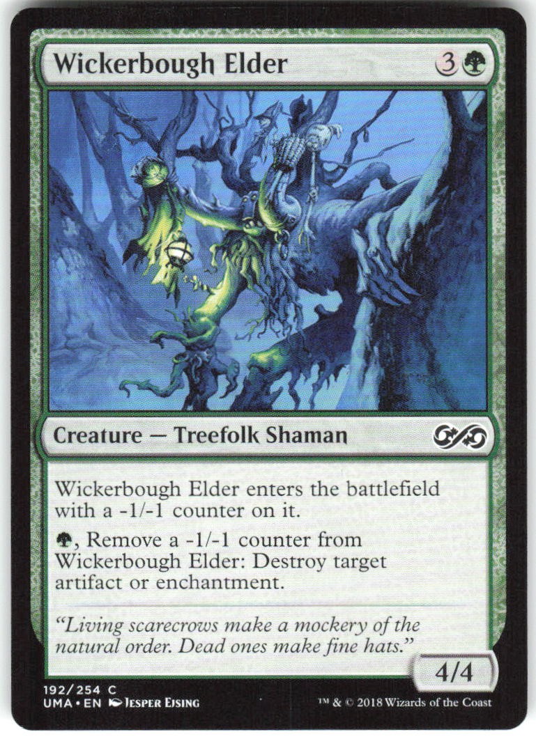 Wickerbough Elder 192 Ultimate Masters Magic: The Gathering LP MTG English Card
