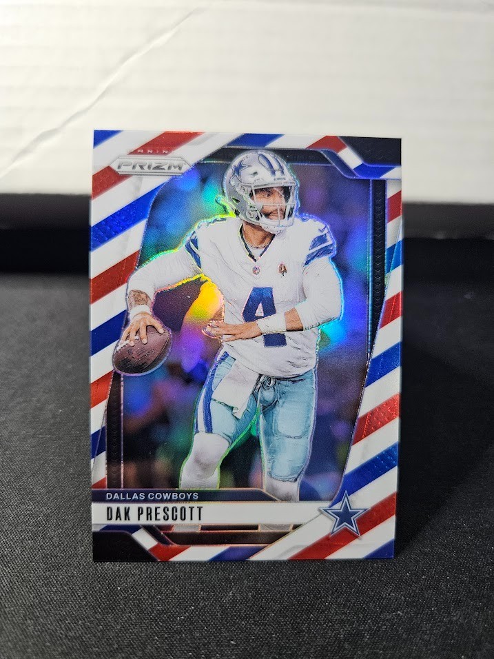 2024 Panini Prizm - Dak Prescott #73 Red White & Blue Prizm