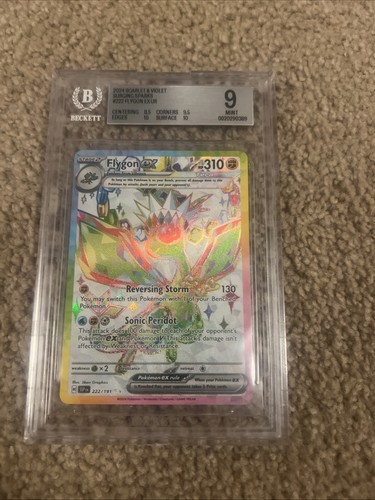 Flygon ex graded BGS 9 for sale on eBay