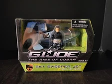 Sky Sweeper Jet with Air Raid ROC Rise of G.I. JOE COBRA 25th NEW #2