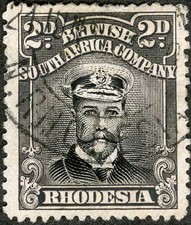 Rhodesia 1913 King George Used (SC# 122)