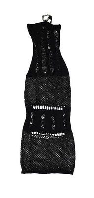 Jaded London Dress Womens 2XS Black Crochet Sequin Laddered Halter Maxi Bodycon | eBay Jaded London Dress Womens 2XS Black Crochet Sequin Laddered Halter Maxi Bodycon | eBay