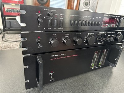 NIKKO ALPHA III Power Amplifier (super clean)
