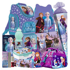 FROZEN Elsa EISKÖNIGIN 20 Teile Set SCHULRANZEN Ranzen SCHULTÜTE 85 Federmappe f