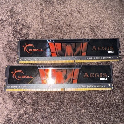 G.Skill Aegis 16GB (2x8GB) RAM DDR4 2400MHz F4-2400C17D-16GIS