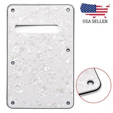 Electric Guitar Tremolo Cover Back Plate Trem Spring Cover For Strat White Pearl