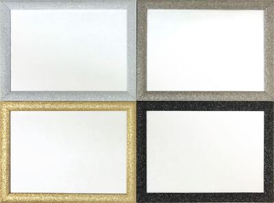 STARDUST' Foto-/Bilderrahmen - versch. Größen Schwarz Silber Gold Gunmetal Farben