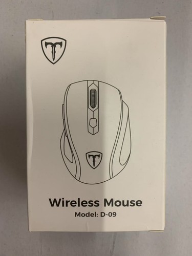 2 Pack Portable Wireless Mouse D-09 for PC Laptop Computer USB Cordless Mice Red - Picture 7 of 12