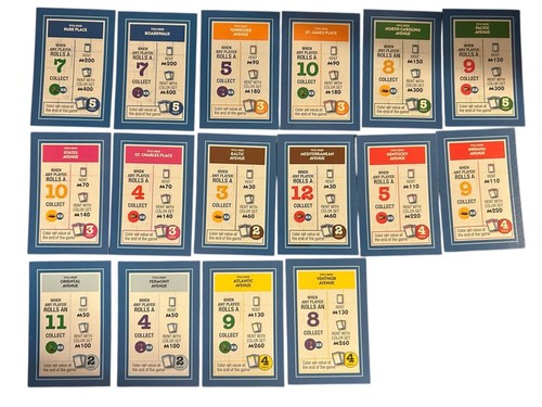 Monopoly Builder Board Game REPLACEMENT PARTS PIECES YOU CHOOSE - Picture 7 of 18