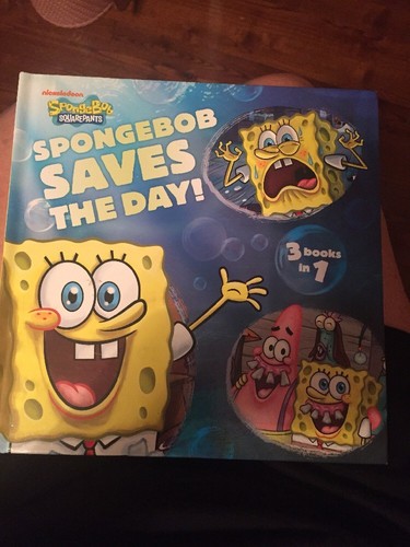 Spongebob Saves The Day 3 Books In 1 2011 Hardback EBay