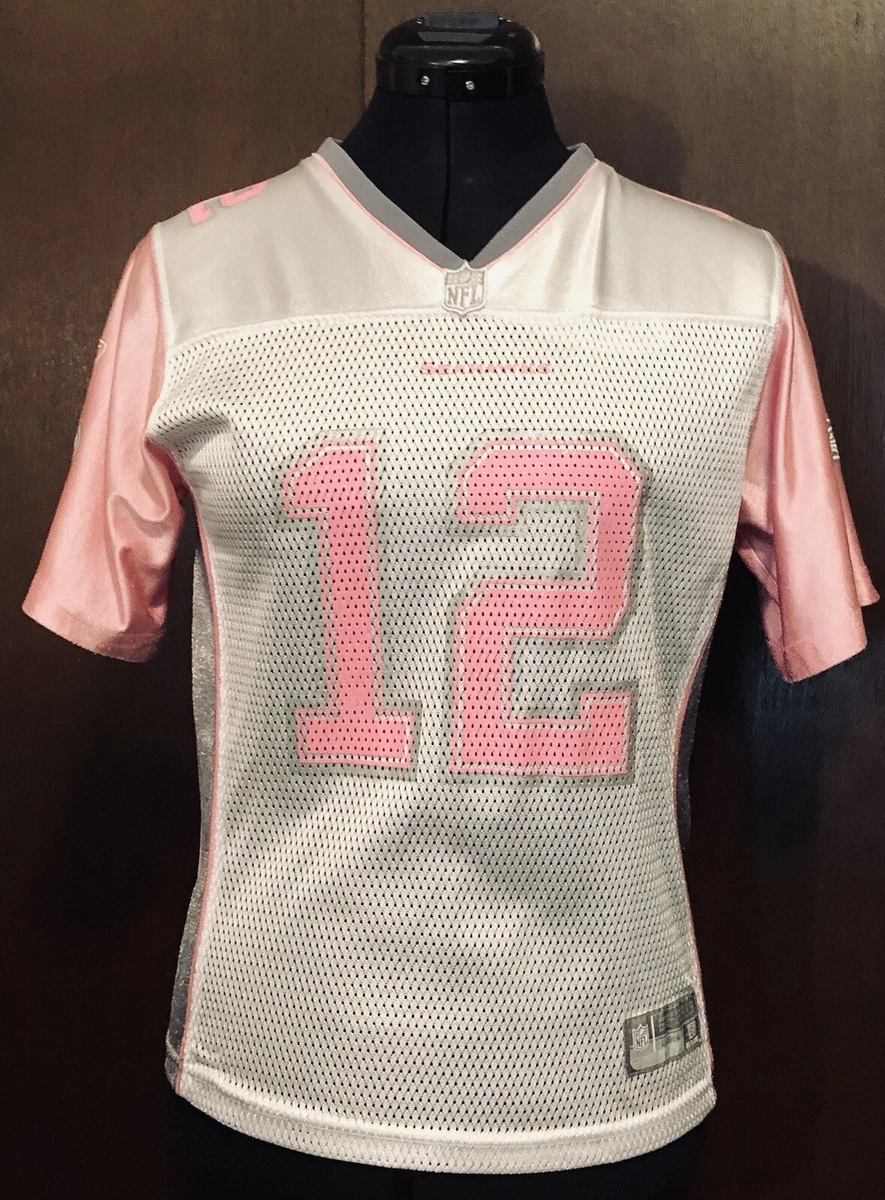 Pink youth top seahawks jersey