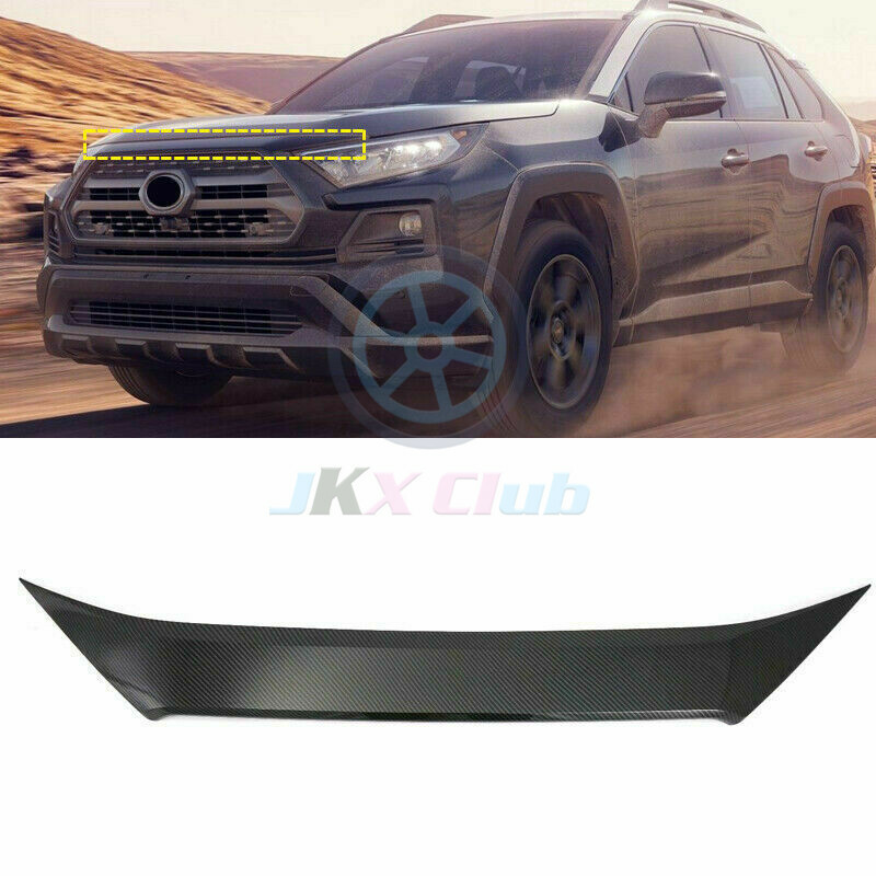 For Toyota RAV4 Adventure 2019-24 Carbon Fiber Front Hood Bonnet