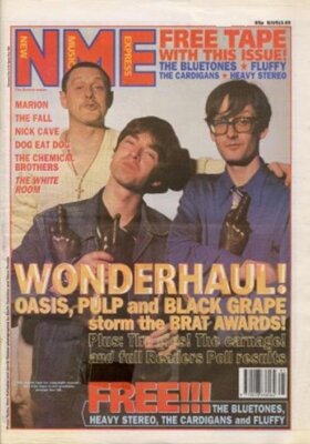 Oasis Pulp Black Grape Marion Fall Nick Cave Dog Eat Dog Chemical Brothers mag