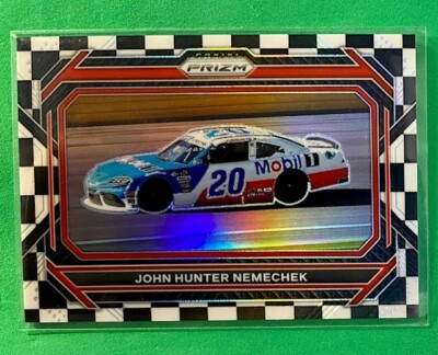 2023 PANINI PRIZM RACING CHECKERED FLAG RIDES PRIZM JOHN HUNTER NEMECHEK #07/50