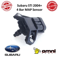 Omni Power MAP-STI-4BAR 4 Bar MAP Sensor For 2004-2019 Subaru WRX STI Only Black