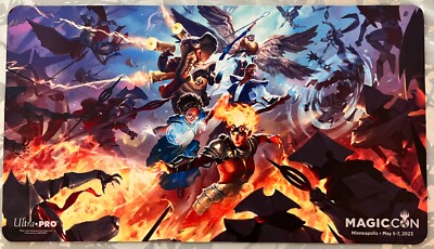MTG Magic Con Minneapolis March Of The Machine Key Art Playmat