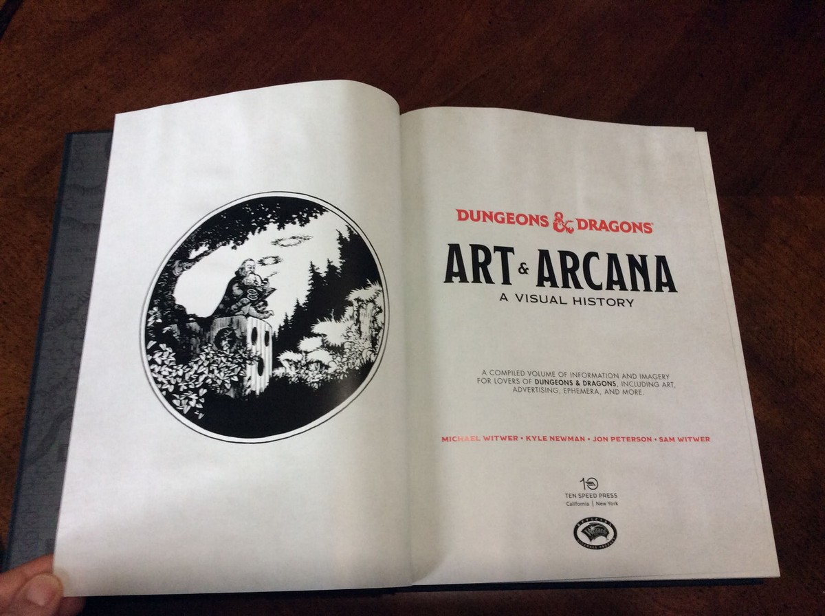 Dungeons & Dragons Art & Arcana Special Edition, Boxed Book & Ephemera Set USED Dungeons & Dragons Art & Arcana Special Edition, Boxed Book & Ephemera Set USED