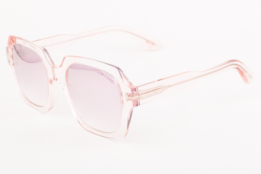 TOMFORD ◆ TF727K_72Z Coral Gradation Tom Ford AUTUMN 660 72Z Pink Clear / Pink Mirrored Gradient