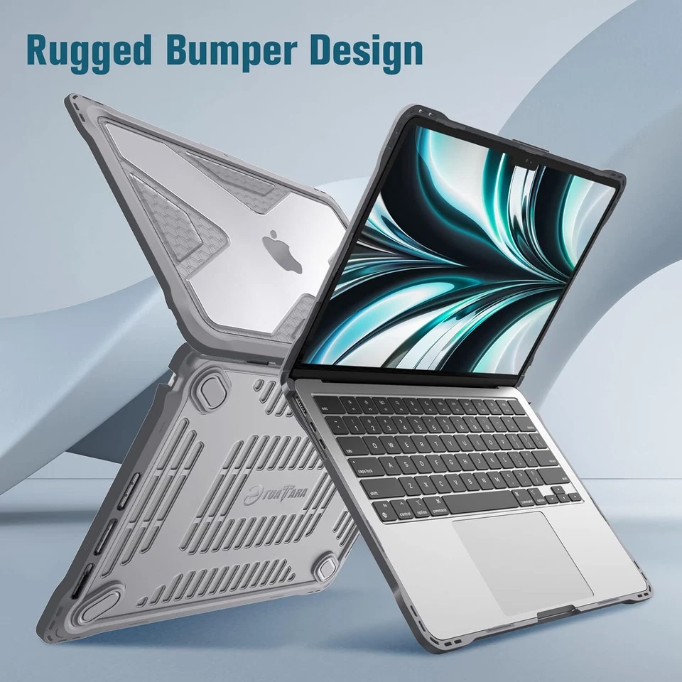 Case for MacBook Air 13.6 Inch M4 A3240 (2022 2023 2024 2025) Heavy Duty Cover - Image 4 of 4