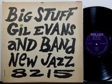GIL EVANS & BAND Big Stuff LP NEW JAZZ NJLP 8215 MONO DG RVG 1959 Jazz