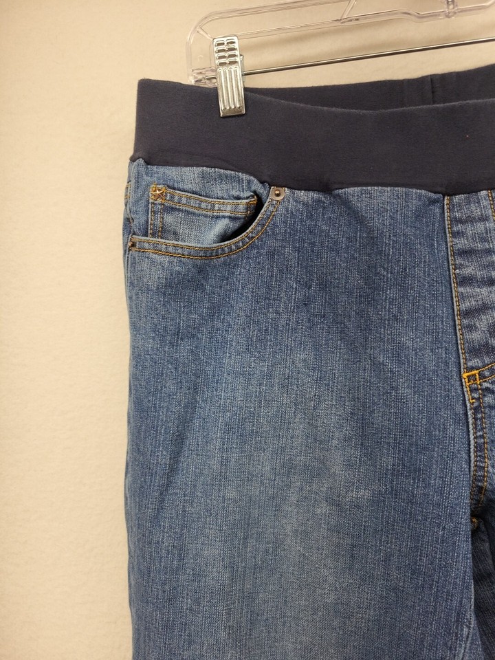 Oh Baby By Motherhood Womens Maternity Jeans Medium M Blue Denim