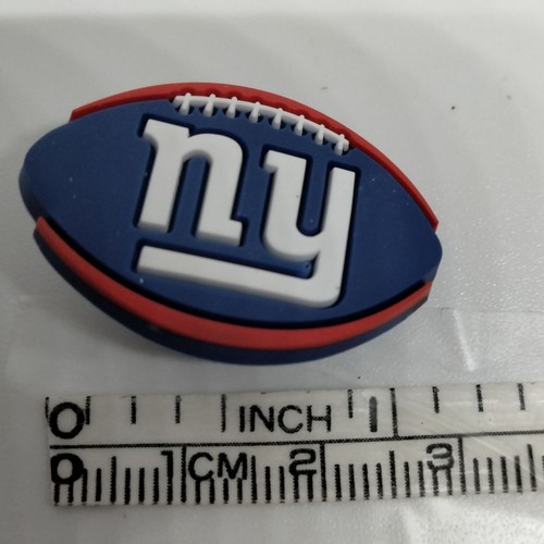 New York Giants Football Shoe Charm Red Blue NY - Picture 2 of 3
