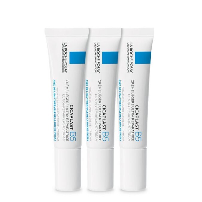 La Roche-Posay CICAPLAST B5 Ultra-Repair Light Cream 15ml x 3EA | eBay