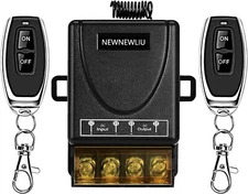 12 Volt Remote Switch Wireless,Dc12V/24V/48V/72V/30A Relay,Remote Control Switch