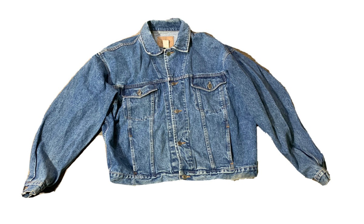 90s Old GAP denimjacket men’s XL 90'S GAP DENIM Old GAP denim jacket G-jacket Men's XL