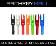 Easton G Nocks - Small Groove or Large Groove - MULTIPLE COLORS