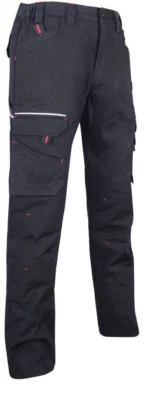 PANTALON DE TRAVAIL LMA STRETCH BASALTE, pantalon de travail homme multipoches