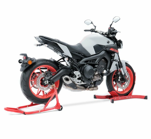 MontagestäNder Set Mit Wippe FüR Kawasaki Z 900 / RS / Cafe SRR Rot-image