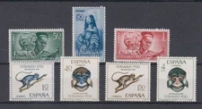 FERNANDO PO SPAIN - ESPAÑA YEAR 1966 COMPLETE YEAR SET WITH ALL THE STAMPS MNH