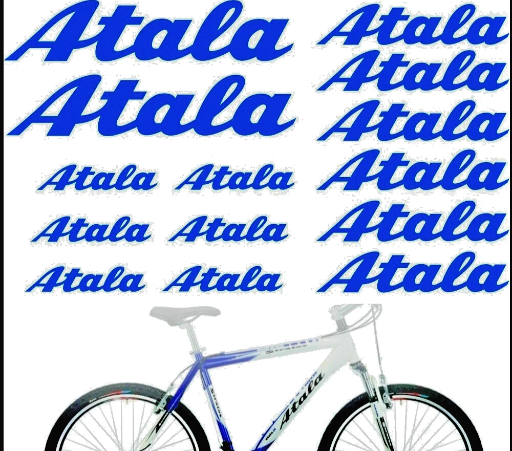 KIT ADESIVI BICI ATALA vintage KIT ADESIVI BICI ATALA vintage
