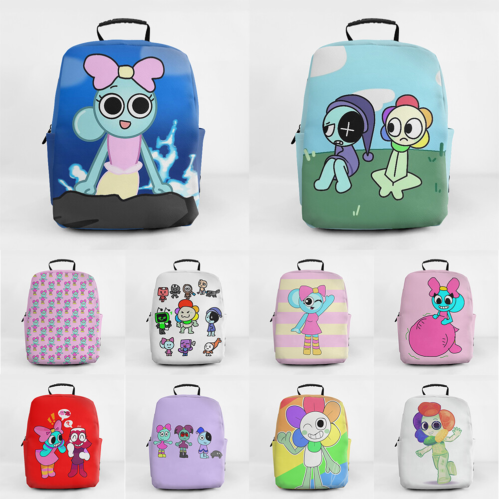 DandyWorld PU Backpack Cartoon Small Capacity Shoulder Bag Student