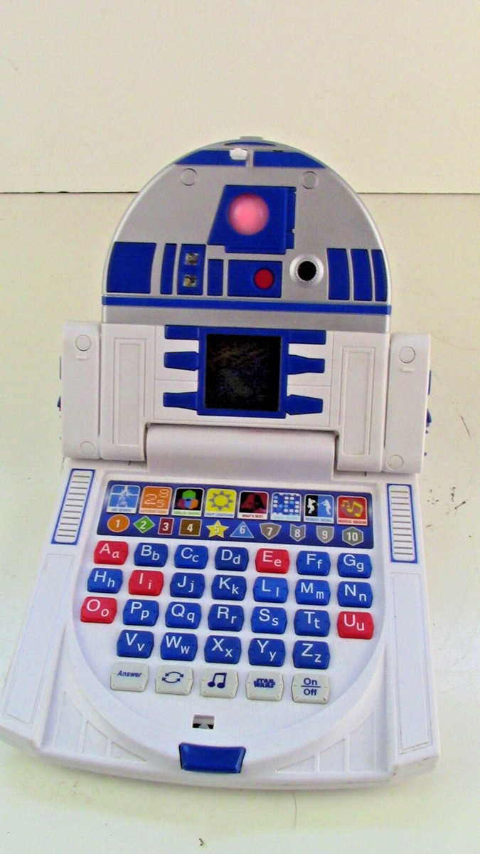 Star Wars R2-D2 Electronic Learning Handheld Video Game Laptop