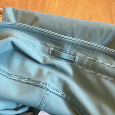 Lululemon Swift Speed HR CROP 23” With Pockets Tidal Teal Size 6