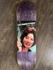 JK INDUSTRIES “Let’s Smoke” SKATEBOARD Hook-Ups JEREMY KLEIN Free Shipping