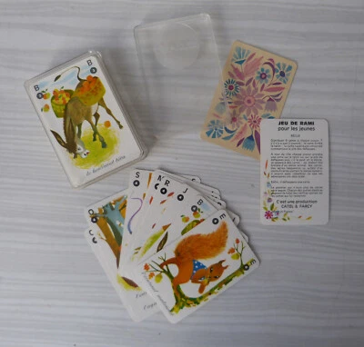 #Jeu de cartes# Jeu de Rami pour les jeunes (Catel & Farcy) - Photo 1/4