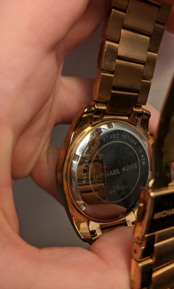 Reloj Pulsera Michael Kors Oro Rosa ('Blair') Foto 4 de 4